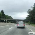 Traffic hazard on I-95 northbound near I-395