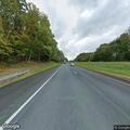 Traffic stop of box truck at I-83 scale house