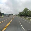 Beige sedan flees hit-and-run near Waverly Avenue