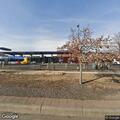 Two-car crash near transit center by bus