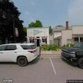 Report of private lot vehicle crash at store
