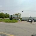 Traffic stop on maroon pickup in Parkman