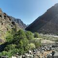 Suspicious person blocks dam, fires warning shot