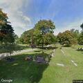 Two vehicles stuck inside Greenwood Cemetery