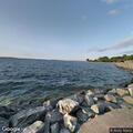 Blue truck reported at Petoskey waterfront