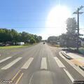 Hubcap blocking road at School Street and Highway 82