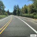 Small brush fire by Columbia River Highway