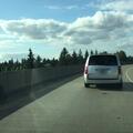 Small grass fire on I-205 southbound median