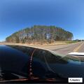 Dead deer in southbound lane of Highway 63
