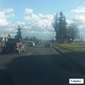 Car and dump truck collision on southbound WA-503