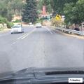 Vehicle losing load at Franklin and Oak
