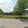 Credit union sign spray painted in Escanaba