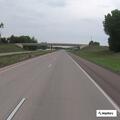 Driver crossing lanes on I-35 near Pine City