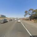 Stalled cable truck blocking lane on Interstate 5