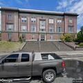 Reckless white Ford swerving near Kelso courthouse