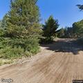 Tree blocking lane on Thompson Road near gravel pit