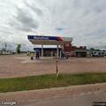 Two pickup trucks collide near Marengo gas station