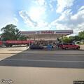 Two-vehicle crash with property damage at Circle K