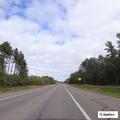 Traffic stop on maroon Lexus SUV on M-28
