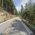 Vehicle crash off roadway on State Route 7