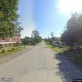 Neighbor vehicle sticking into roadway
