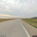 Square bales blocking southbound lane on US 63