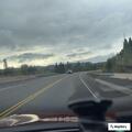Disabled car on Highway 61 south of Lafayette Tunnel
