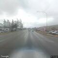 Traffic stop on unlicensed blue sedan in Parkland