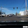 Traffic stop at 104th Street and Portland Avenue