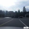 Crosswalk signal lights stuck flashing at Safeway