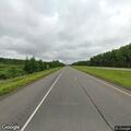 Traffic stop of white cargo van on Highway 53