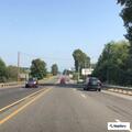 Roadway clearing at Fifteenth Street and River Road