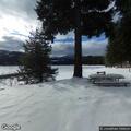 Dog in distress inside vehicle at state park