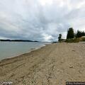 Disabled vehicle on ramp to Purdy Sand Spit