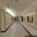 Person experiencing shortness of breath at medical center