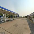 Minor car crash at gas station on Bemidji Avenue