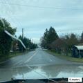 Vehicle collision at 8th Avenue Southwest roundabout