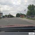 Vehicle rear-ended in drive-through lane