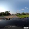 Aggressive driving by white truck on London Road