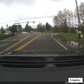 Reckless driver speeding in wrong lane on Railroad Ave
