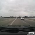 Collision and tow on Evergreen Point bridge