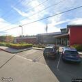 Officers check two vehicles at fire station lot