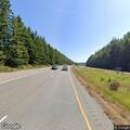 Erratic SUV driving on shoulder near milepost 43