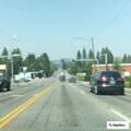 Reckless gray sedan speeding on West Liberty