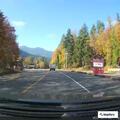 Stranded vehicle with elderly man on US-2