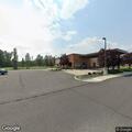 Person with difficulty breathing at medical facility