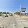 Traffic stop on gray Chevrolet at 18th and Broadway