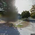 Stray dog trapped in yard on South Scott Avenue