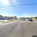 Traffic stop on red Kia at US 41 and East Bay Street