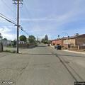 Person reported chopping wood with axe near food bank
